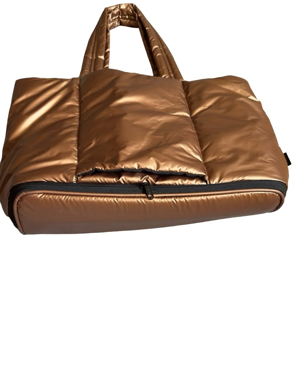 CALPAK - Luka Expandable Laptop Tote in Copper